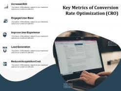 Key metrics of conversion rate optimization cro