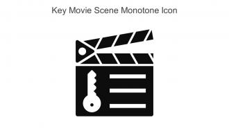 Key Movie Scene Monotone Icon In Powerpoint Pptx Png And Editable Eps Format