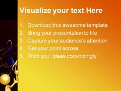 Key note music powerpoint templates and powerpoint backgrounds 0611