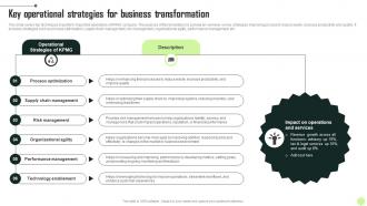 Key Operational Strategies For Business KPMG Operational And Marketing Strategy SS V