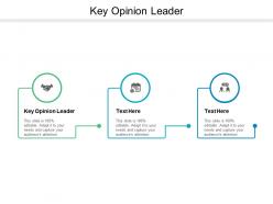 Key opinion leader ppt powerpoint presentation pictures graphic images cpb