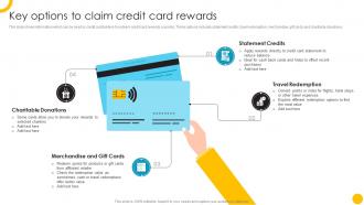Key Options To Claim Guide To Use And Manage Credit Cards Effectively Fin SS