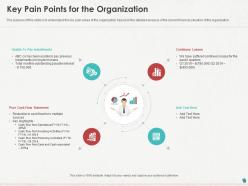 Key pain points for the organization ppt powerpoint presentation icon display