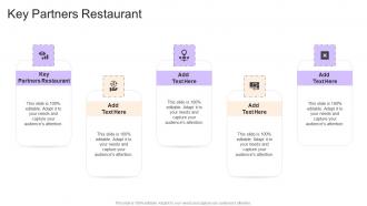 Key Partners Restaurant In Powerpoint And Google Slides Cpb
