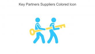 Key Partners Suppliers Colored Icon In Powerpoint Pptx Png And Editable Eps Format