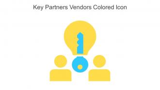 Key Partners Vendors Colored Icon In Powerpoint Pptx Png And Editable Eps Format