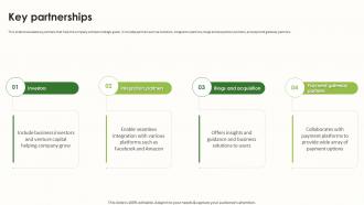 Key Partnerships Business Model Of Shopify Ppt Diagram Ppt BMC SS