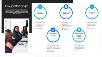 Key Partnerships SAP Business Model BMC SS