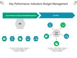 Key performance indicators budget management ppt powerpoint presentation layouts demonstration cpb