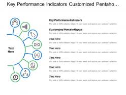 Key performance indicators customized pentaho report model workflows