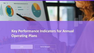 Key Performance Indicators For Annual Operating Plans PPT Graphics AT