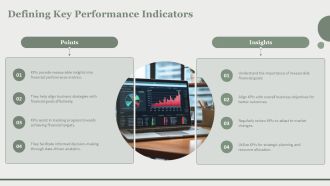 Key Performance Indicators For Financial Success Tracking PPT Information AT Analytical Captivating