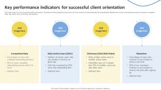 Key Performance Indicators For Successful Client Orientation