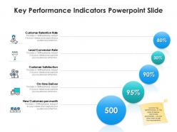 Key performance indicators powerpoint slide infographic template