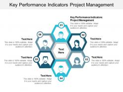 Key performance indicators project management ppt powerpoint presentation slides maker cpb