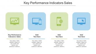 Key Performance Indicators Sales Ppt Powerpoint Presentation Ideas Background Cpb