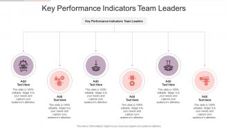 Key Performance Indicators Team Leaders In Powerpoint And Google Slides Cpb