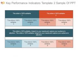 Key performance indicators template2 sample of ppt