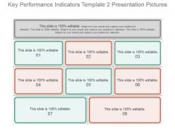 Key performance indicators template 2 presentation pictures