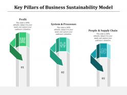 Key pillars of business sustainability model