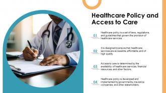 Key Players Healthcare Policy powerpoint presentation and google slides ICP Analytical Informative