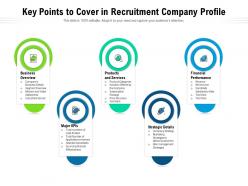 Key Points To Cover In Recruitment Company Profile