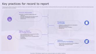 Key Practices For Record To Report