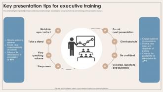 Key Presentation Tips For Executive Training