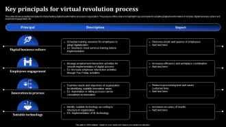 Key Principals For Virtual Revolution Process