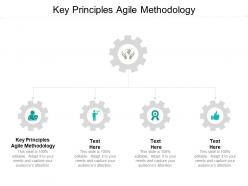 Key principles agile methodology ppt powerpoint presentation background image cpb