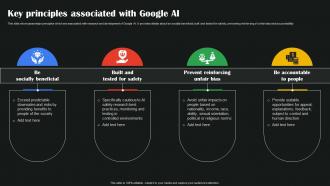 Key Principles Associated With Google AI Google To Augment Business Operations AI SS V