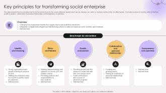 Key Principles For Transforming Social Enterprise Revolutionizing Retail With Digital Ppt Sample DT SS V