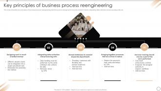 Key Principles Of Business Process Reengineering Redesign Of Core Business Processes