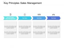 Key principles sales management ppt powerpoint presentation file slideshow cpb