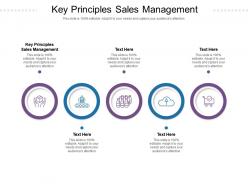 Key principles sales management ppt powerpoint presentation infographic template example introduction cpb