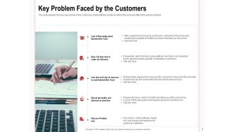 Key problem faced by the customers doorstep ppt powerpoint presentation designs