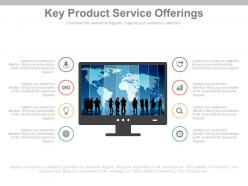 Key Product Service Offerings Ppt Slides