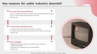 Key Reasons For Cable Industry Downfall