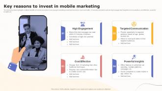 Key Reasons To Invest In Mobile Marketing Boosting Customer Engagement MKT SS V