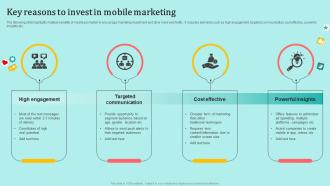 Key Reasons To Invest In Mobile Marketing Understanding Pros And Cons MKT SS V