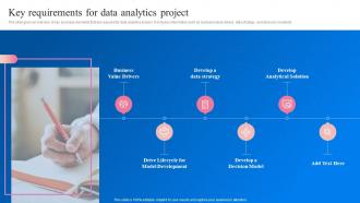 Key Requirements For Data Analytics Project Transformation Toolkit Data Analytics Business Intelligence