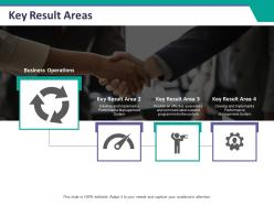 Key result areas ppt summary background designs