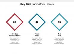 Key risk indicators banks ppt powerpoint presentation slides examples cpb