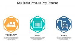 Key risks procure pay process ppt powerpoint presentation professional slide cpb