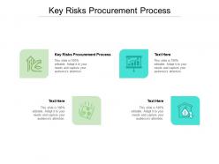 Key risks procurement process ppt powerpoint presentation outline layouts cpb