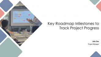 Key Roadmap Milestones To Track Project Progress PPT Information AT