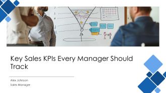 Key Sales Kpis Every Manager Should Track PPT Outline AT