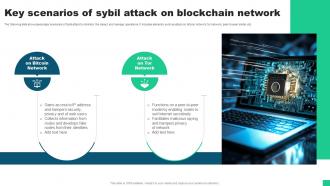 Key Scenarios Of Sybil Attack On Blockchain Network Guide For Blockchain BCT SS V