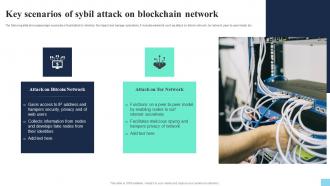 Key Scenarios Of Sybil Attack On Blockchain Network Hands On Blockchain Security Risk BCT SS V