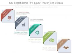 Key search items ppt layout powerpoint shapes